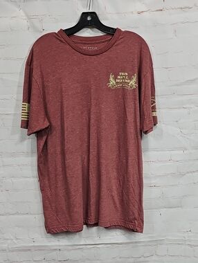 Grunt Style Maroon Short-Sleeve Graphic Tee